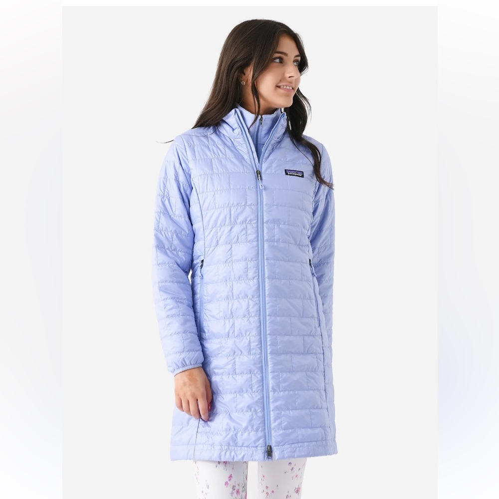 Patagonia Women's Medium White/Ivory Puffer Coat